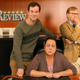 H. Michael Croner (left), Tara Karsian, Andy Daly (Photo: Mark Davis)